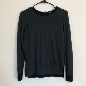 Loft Green/Black Sweater